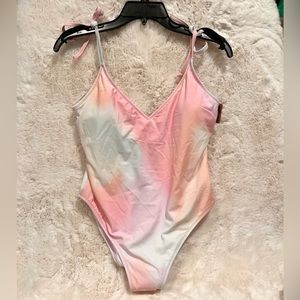Pink one piece swimsuit NWT